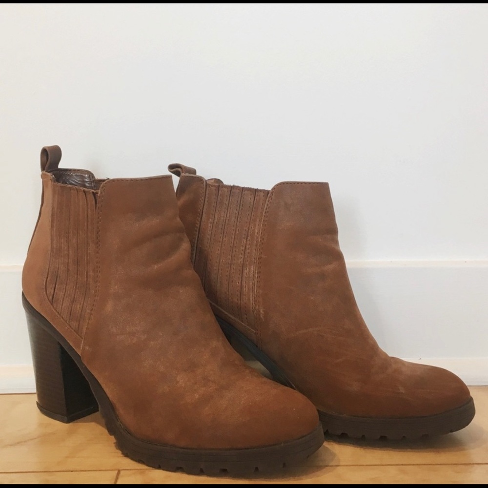 Brown Leather Boots